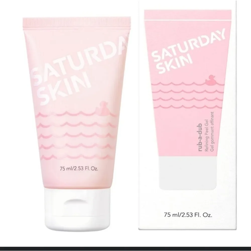 NIB Saturday Skin Rub-a-dub Refining Peel Gel & Eye Cream